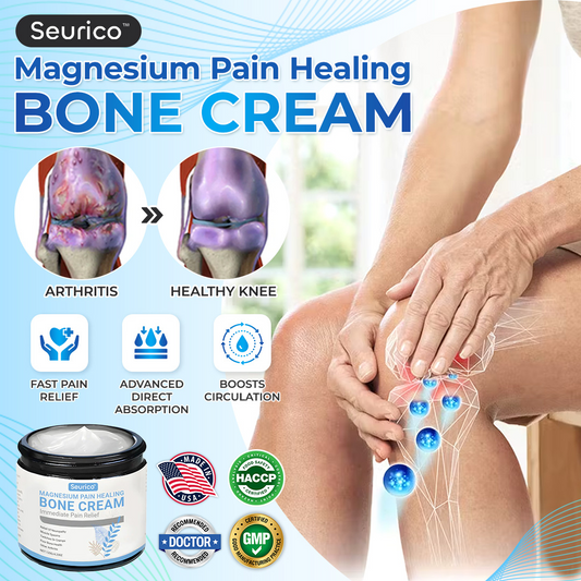 ✅ Mayo Clinic Approved: Seurico™ Magnesium Pain & Bone Healing Cream – Fast Relief for Neuropathy, Arthritis, Muscle Spasms & Injuries