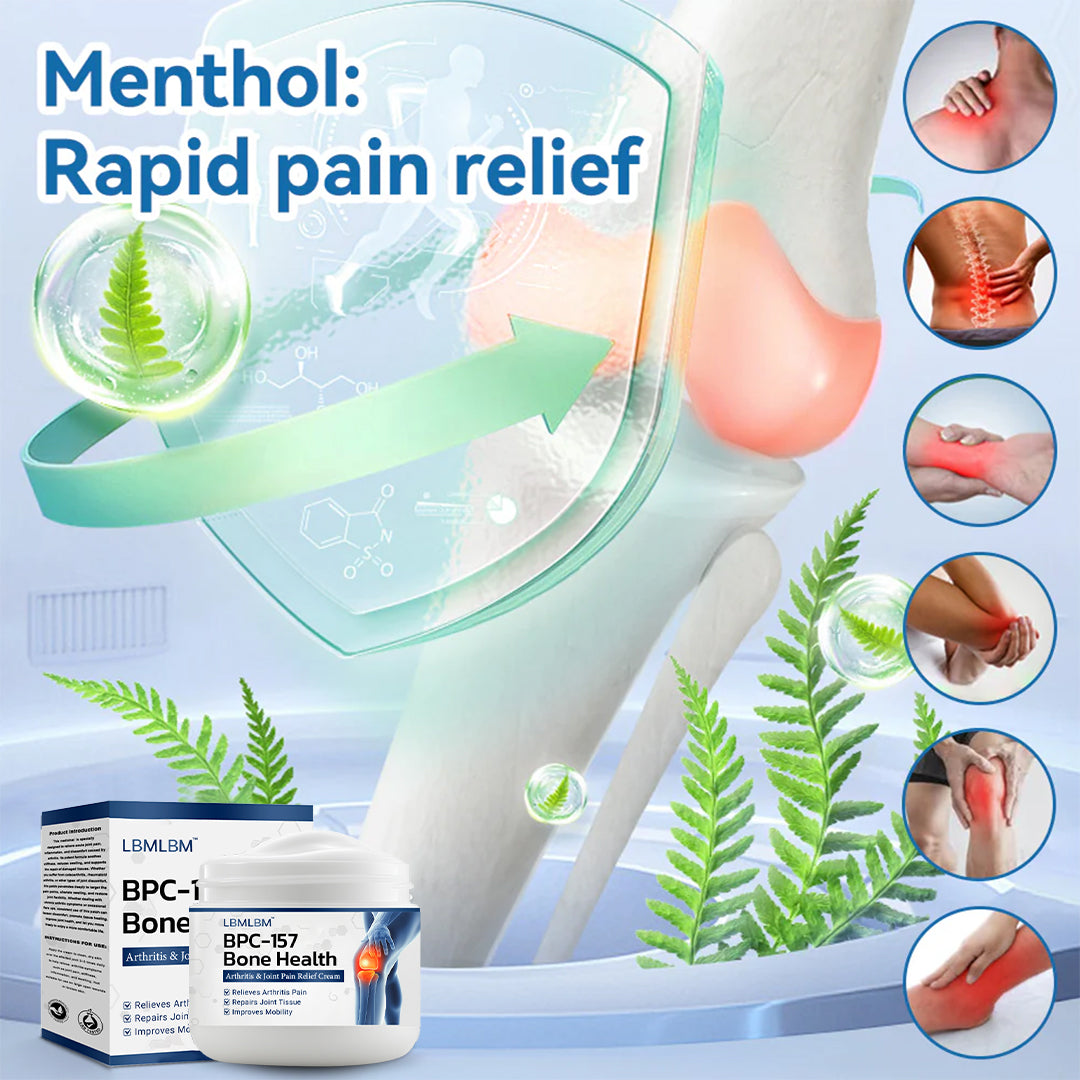 LBMLBM™ BPC-157 Joint Healing Cream 👨‍⚕️ FDA Certified (Targets arthritis, nerve pain, rheumatism & sports-related stiffness for better mobility)