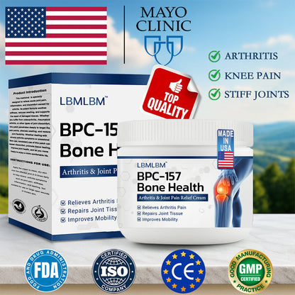 LBMLBM™ BPC-157 Joint Healing Cream 👨‍⚕️ FDA Certified (Targets arthritis, nerve pain, rheumatism & sports-related stiffness for better mobility)