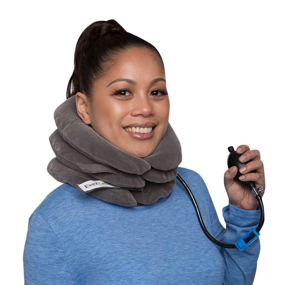 Negusy™ Inflatable Traction Collar – Neck Pain Relief, Posture Correction & Spinal Decompression