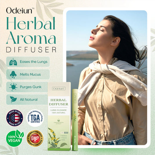 ODEIUN™ Herbal Aroma Diffuser – Breathe Easy, Calm Your Mind🔥 Limited Time Offer