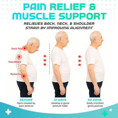 Seurico™ Premium Posture Corrector – Straighten Your Spine & Relieve Pain Instantly✨