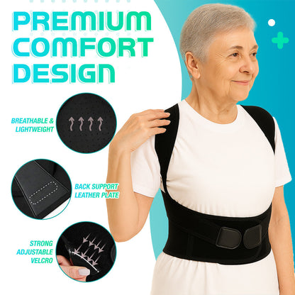 Seurico™ Premium Posture Corrector – Straighten Your Spine & Relieve Pain Instantly✨