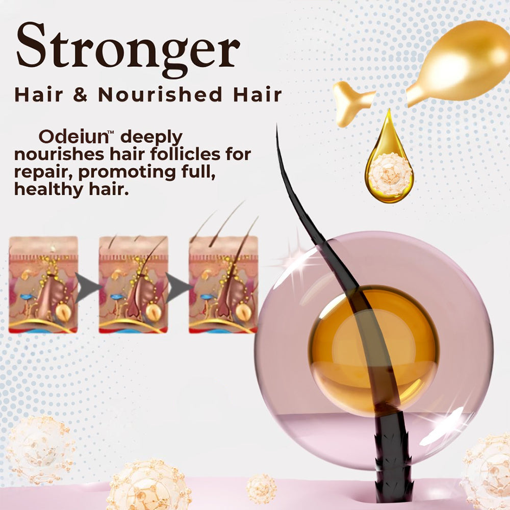 Odeiun™ Hair Renewal Capsules – Clinically Proven Formula for Thicker, Fuller, Healthier Hair in Weeks