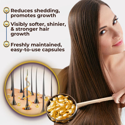 Odeiun™ Hair Renewal Capsules – Clinically Proven Formula for Thicker, Fuller, Healthier Hair in Weeks