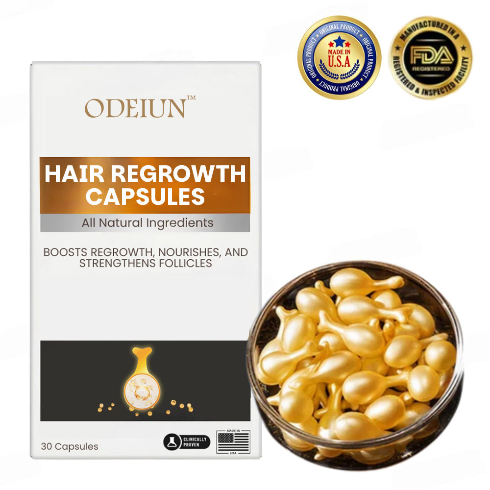 Odeiun™ Hair Renewal Capsules – Clinically Proven Formula for Thicker, Fuller, Healthier Hair in Weeks