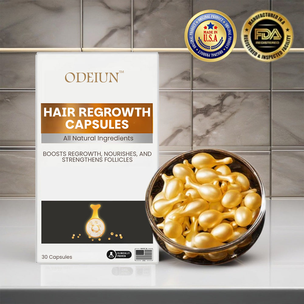 Odeiun™ Hair Renewal Capsules – Clinically Proven Formula for Thicker, Fuller, Healthier Hair in Weeks