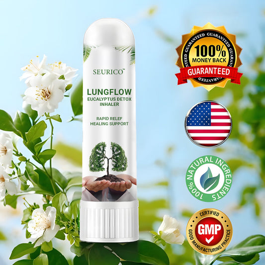 Seurico™ PureLung Herbal Refresh - Fast-Acting Herbal Inhaler for Lung Detox & Mucus Relief