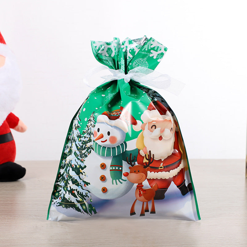 🎄50K+ Sold 🔥 Christmas Sale 49% OFF  Biodegradable Drawstring Christmas Gift Bags🎁