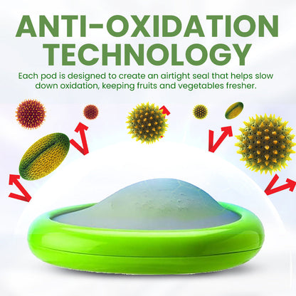 Odeiun™ Silicone Stretch Pods – Eco-Friendly Food Savers