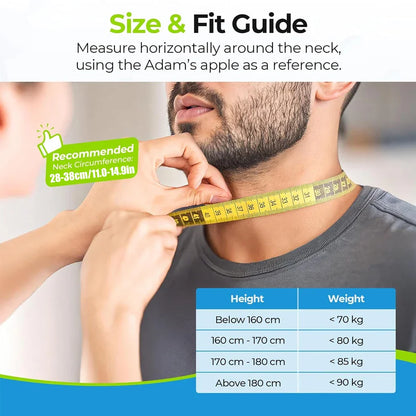 Negusy™ Inflatable Traction Collar – Neck Pain Relief, Posture Correction & Spinal Decompression