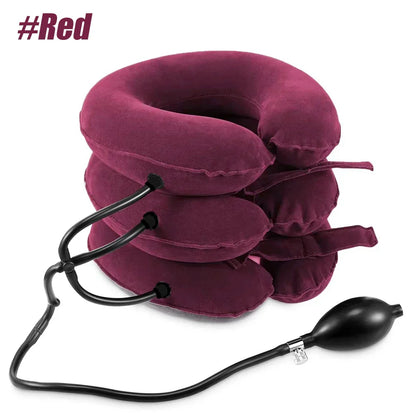 Negusy™ Inflatable Traction Collar – Neck Pain Relief, Posture Correction & Spinal Decompression