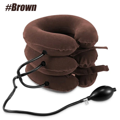 Negusy™ Inflatable Traction Collar – Neck Pain Relief, Posture Correction & Spinal Decompression