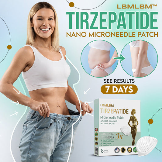 LBMLBM™ NIDDK-Tirzepatide Slimming NANO MICRONEEDLE PATCH （Zero Pain, 24/7 Release | Lose 20lbs FAST | 90% Sugar Drop | ）